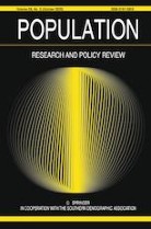 Population journal cover